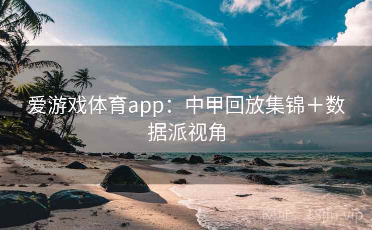 爱游戏体育app：中甲回放集锦＋数据派视角
