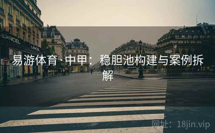 易游体育·中甲：稳胆池构建与案例拆解