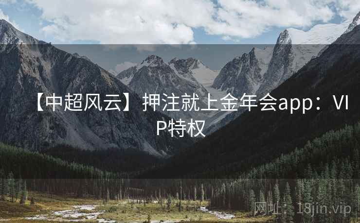 【中超风云】押注就上金年会app：VIP特权