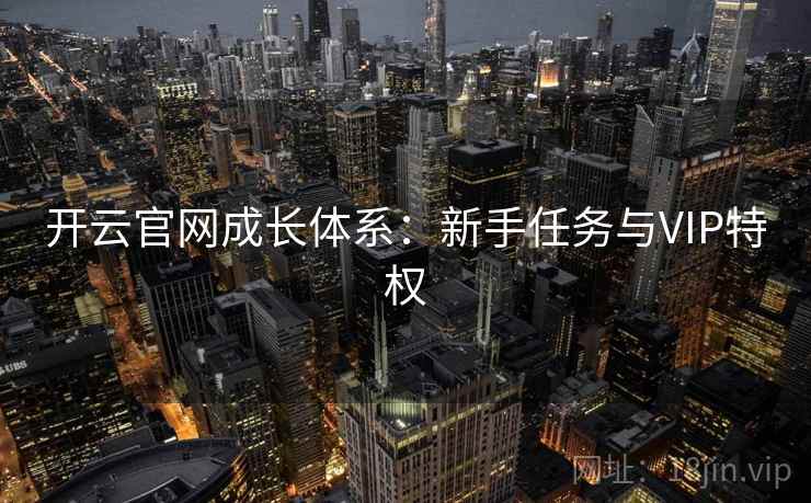 开云官网成长体系:新手任务与VIP特权