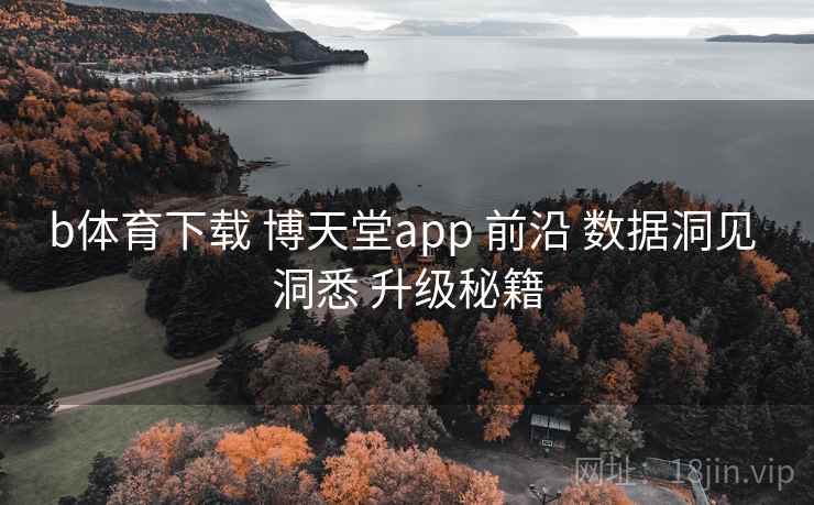 b体育下载 博天堂app 前沿 数据洞见 洞悉 升级秘籍