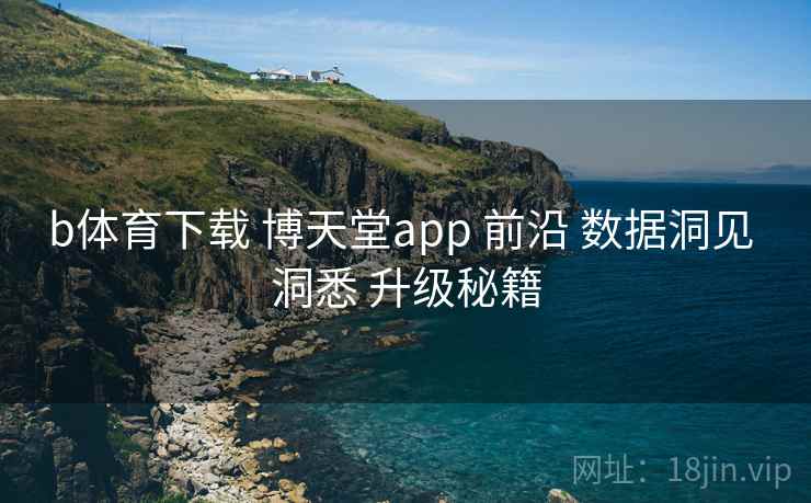 b体育下载 博天堂app 前沿 数据洞见 洞悉 升级秘籍